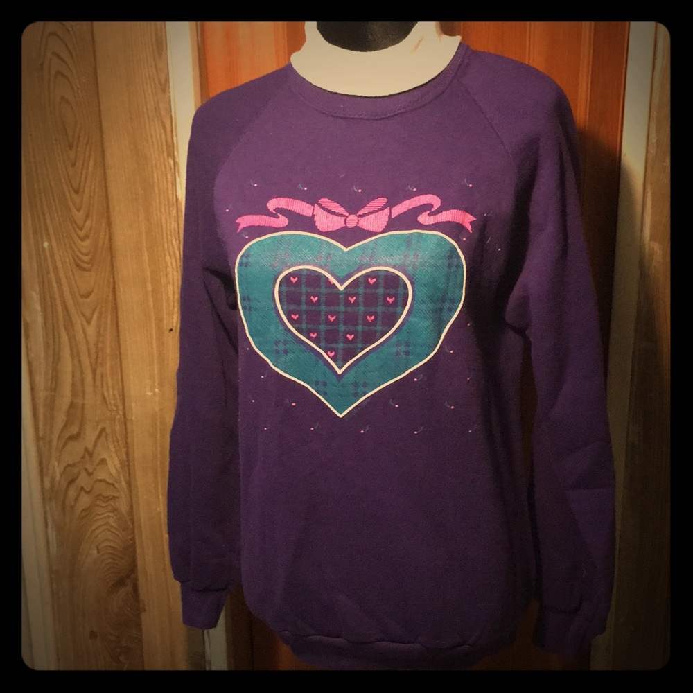 Vintage heart Pastel goth sweater ❤️